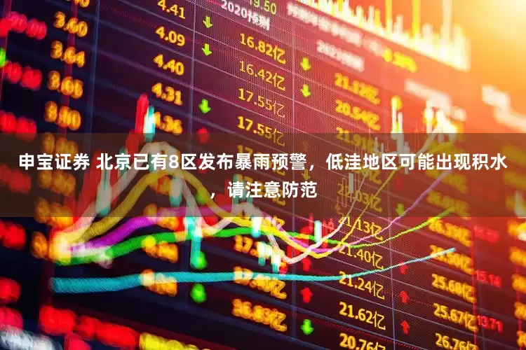 申宝证券 北京已有8区发布暴雨预警，低洼地区可能出现积水，请注意防范